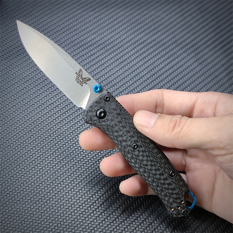 Carbon Fiber Mini Bugout BM 533/535s Pocket Folding Knife S90V Blade Handles Outdoors Tactical Defense Survival Tools Gift Knife