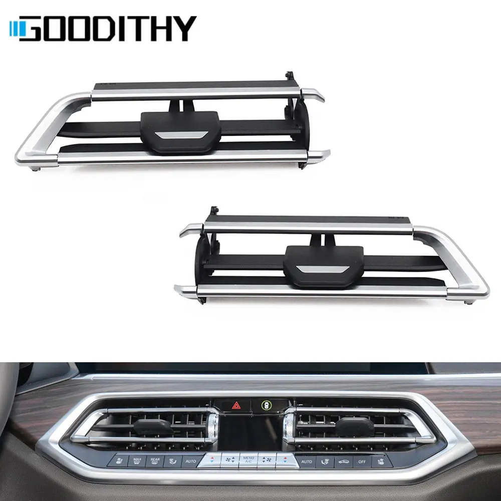 Комплект для ремонта приборной панели, левая и правая решетка вентиляционного отверстия для BMW X5 X6 X7 серии G05 G06 G07 64119458543