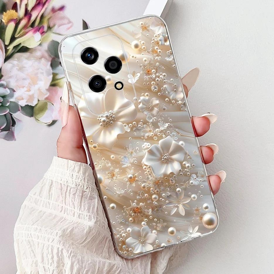 Colorful Flowers Fashion Painted Soft Slim Phone Case Cover