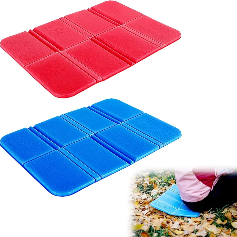 1/2PCS Camping Foam Pad Portable Moisture-proof Waterproof Pad XPE Folding Pad Beach Seat Outdoor Stadium Bleachers