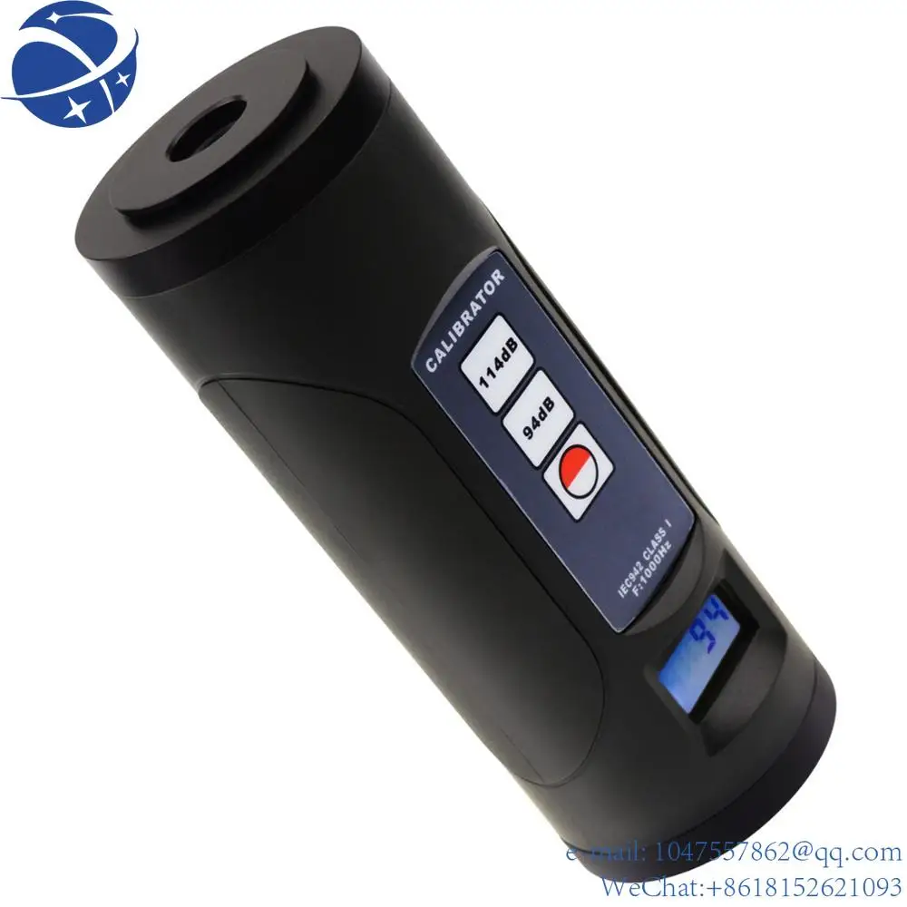 

Digital Sound Level Meter Calibrator 94dB & 114dB for 1/2" and 1" inch Microphone Portable w/ Backlight Calibration Tool