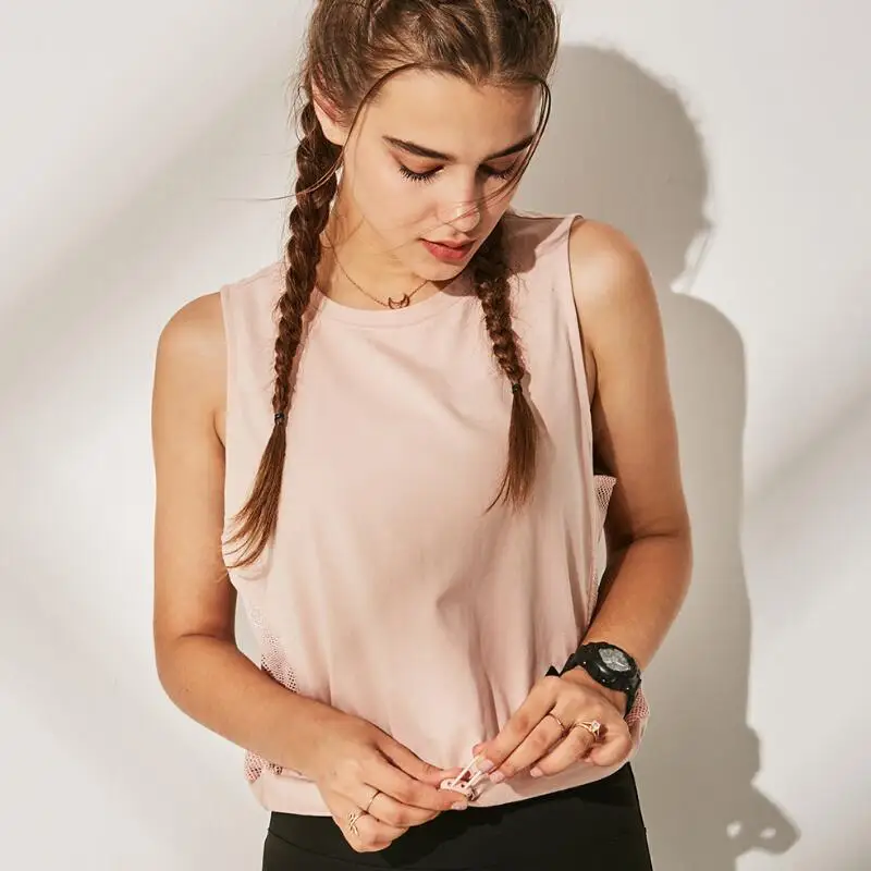 Women's Tank Workout Tops Sports Wear For Women Gym T-shirt Open Back Yoga Top yoga top sports tank sports t shirt yoga shirt sports shirt Sport Blouses Woman Fitness Shirt Female Jersey