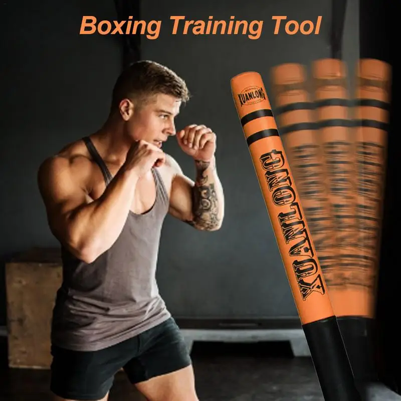 2PCS 57cm Boxing Stick Target Combat Striking Sticks Punching Mitts Pads Target MMA Muay Thai Fighting Grappling Training Tool boxing target boxing pad