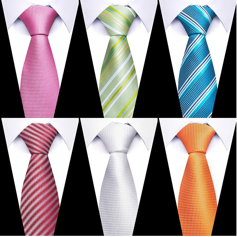 Silk Tie Gravatas Fashion Woven 8 cm Silk Necktie Wedding Accessories Blue Man Dot Fit Group Party Office neck tie bolo tie