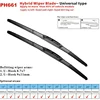 For Mazda CX-3 2015 2016 2017 2018 2019 CX3 CX 3 DK Accessories Car Front Windscreen Wiper Blades Brushes Cutter U Type J Hook 3