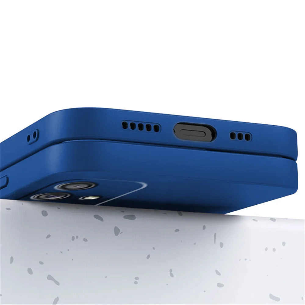 Liquid Silicone Soft Back Phone Case - Enhanced Protection and Sleek Design
