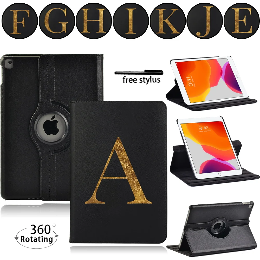 

Чехол для Apple IPad 8-го поколения/ipad 2/3/4/ IPad Mini 4/5/iPad 5-го поколения/6-го поколения/7-го поколения, вращающийся на 360 градусов чехол для планшета с ав...