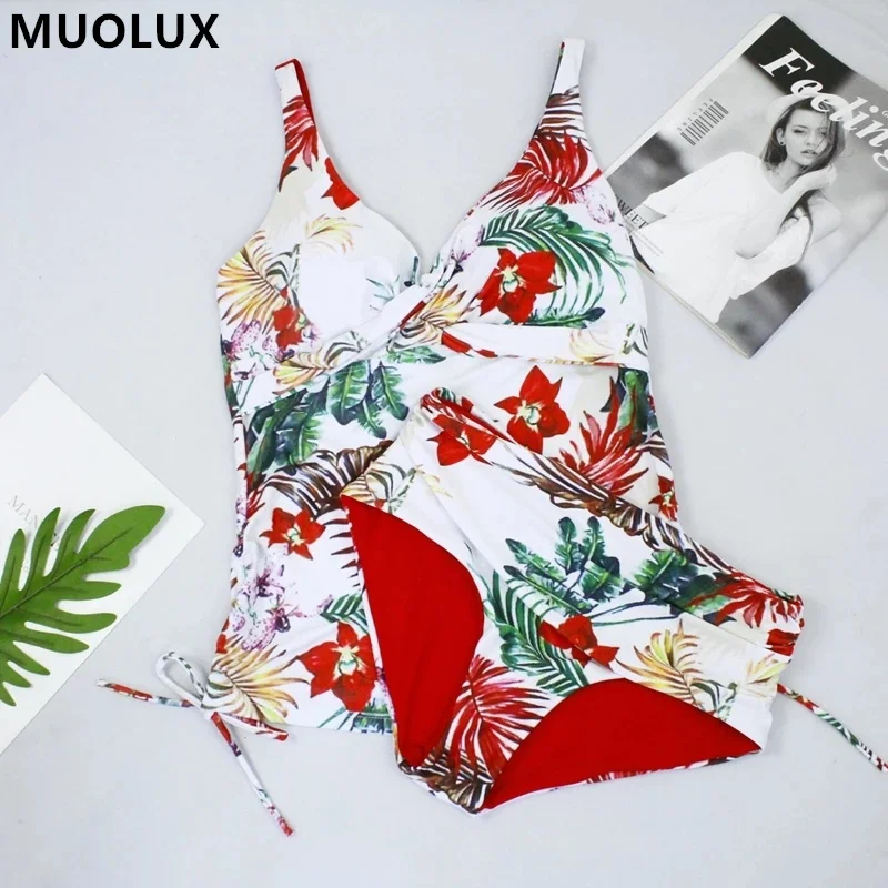 Big Size Tankini Swimsuits Dress 2022 Plus Size Tankini Swimsuit Women