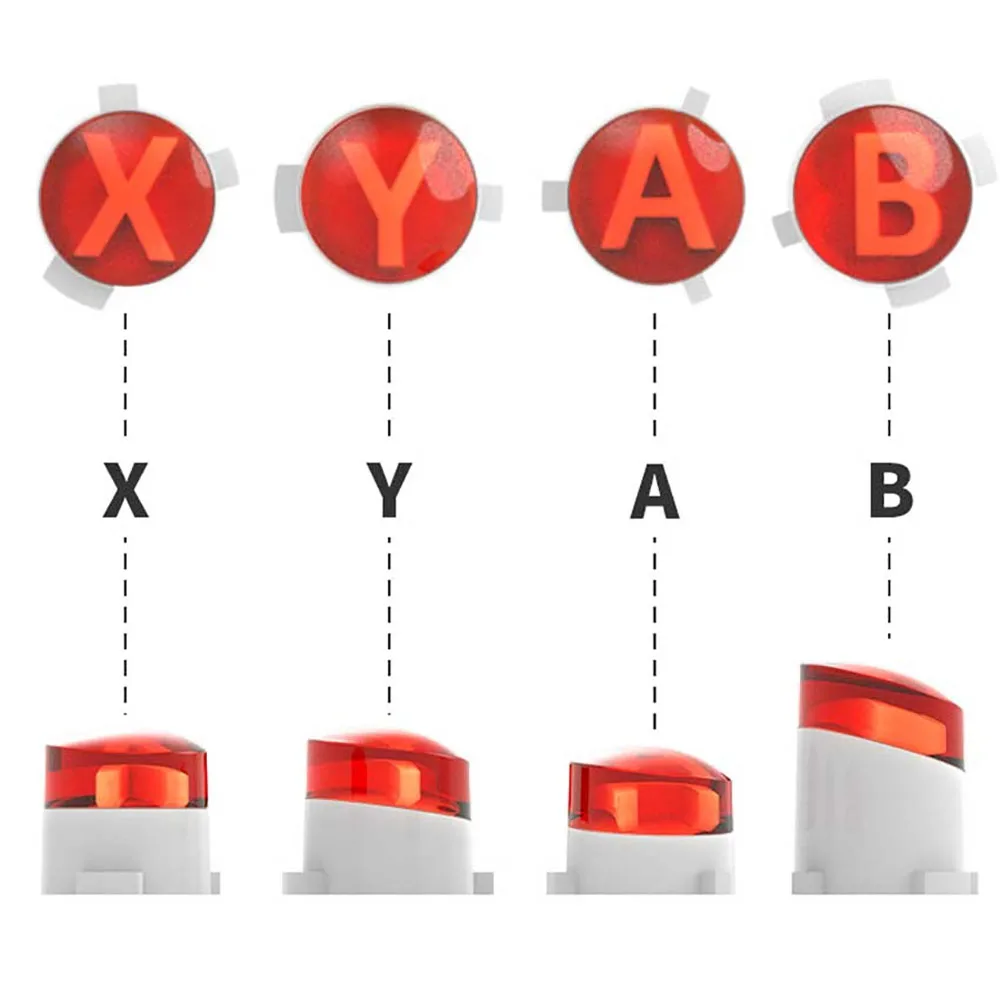 مجموعة أزرار إكس بوكس ون ، ملحقات وحدة التحكم ، أز...