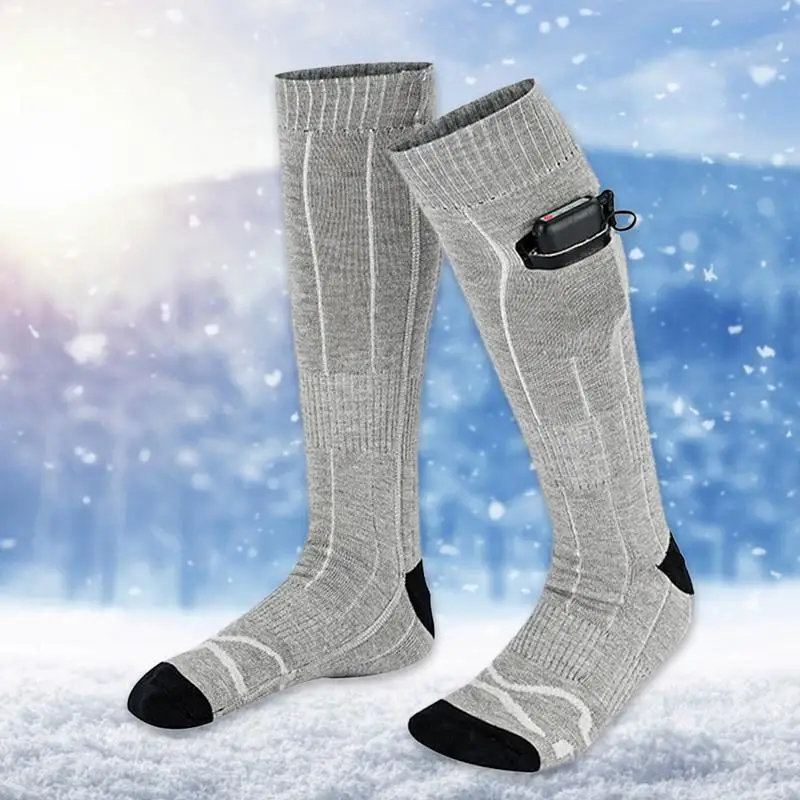 Heated Socks Heating Socks For Men Women Rechargeable Electric With 4000 MAh Battery For Outdoor Hiking Camping Skiing