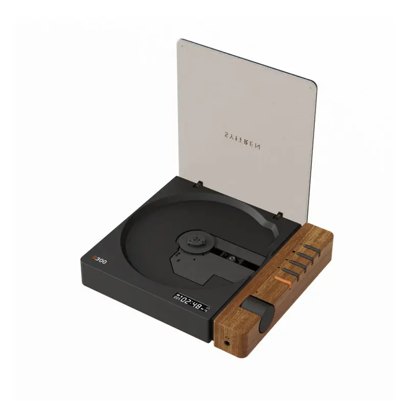 Syitren R300 CD Player Bluetooth 5.3/Mini Bluetooth Speaker N100 Home Portable Wireless Small Audio Built-in Dual Speaker