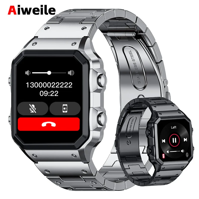 Фото Смарт-часы Aiweile AW38 мужские, 2024 оригинальные, спортивные, беспроводные, с Bluetooth №1