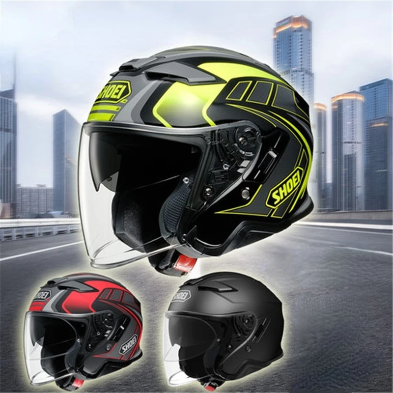 Открытое лицо SHOEI J-CRUISE II AGLERO TC-2 JET шлем мотоциклетный для езды на мотокроссе