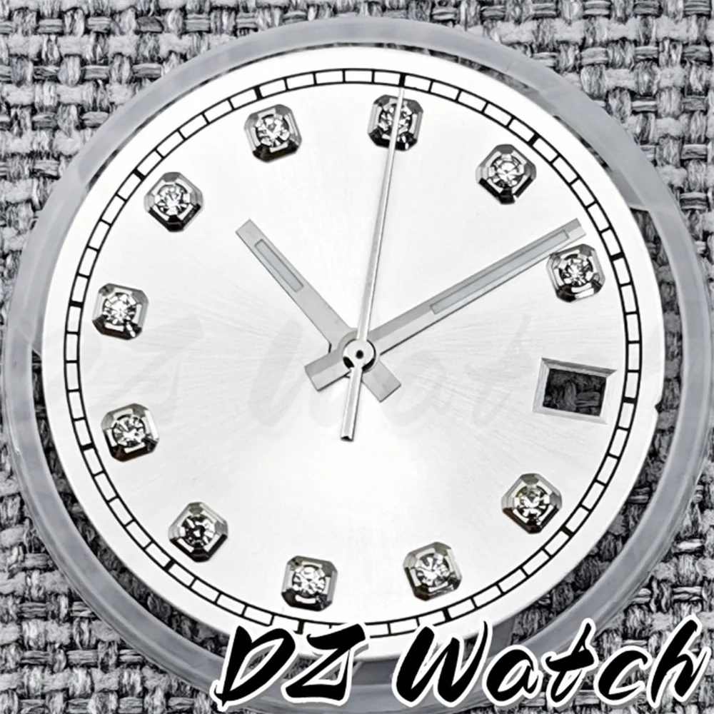 Sunburst Pink Gold Green Dial with Diamond Index and Date - Premium Automatic Watch Enhancement