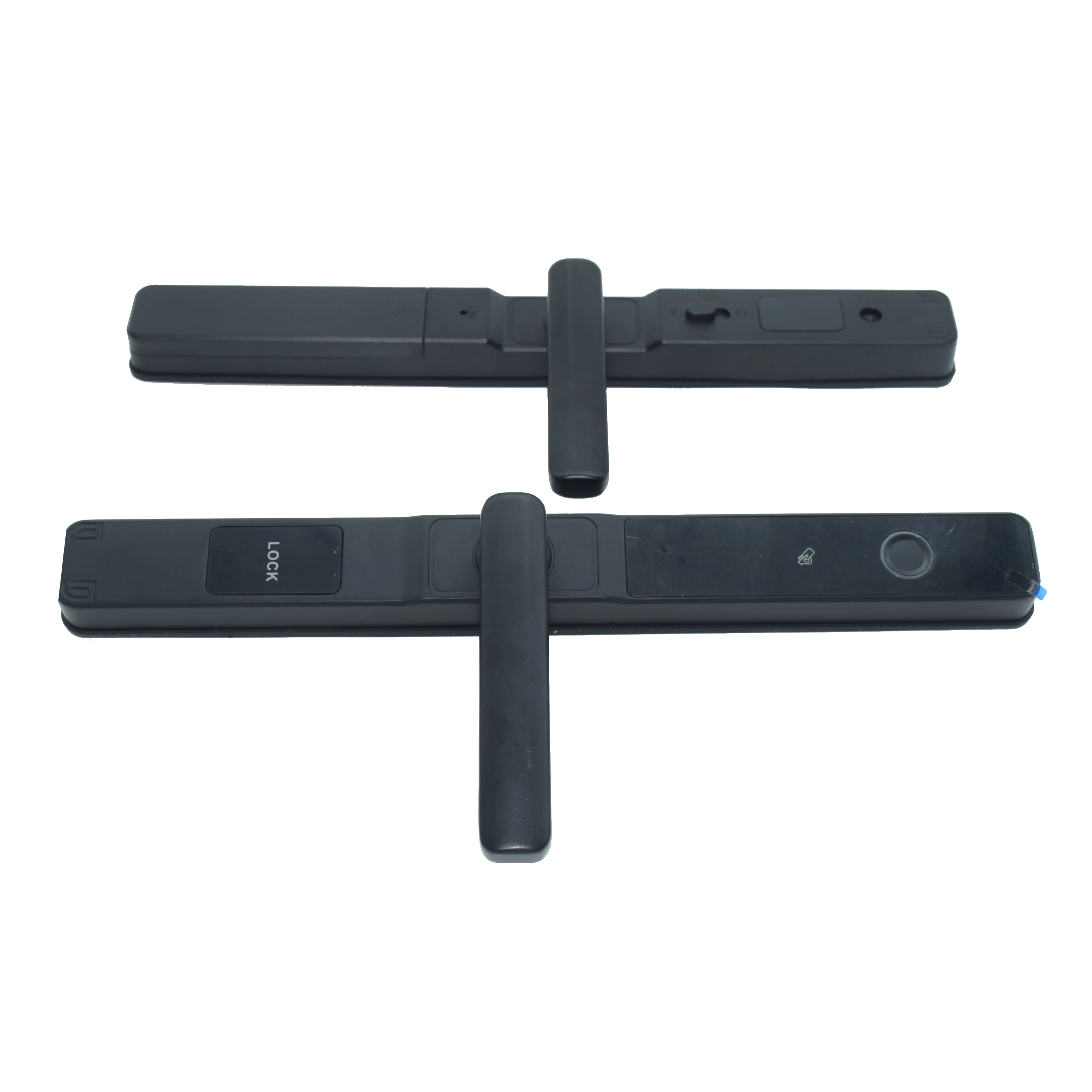 TTLock APP IP65 Waterproof Smart Fingerprint Password RFID Lock For Push Pull Sliding Framed Glass Door