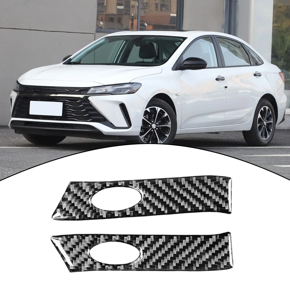 

Carbon Fiber Interior Steering Wheel Button Cover For Mini For Cooper R50 R53 1 Set Car Acesssories Tools