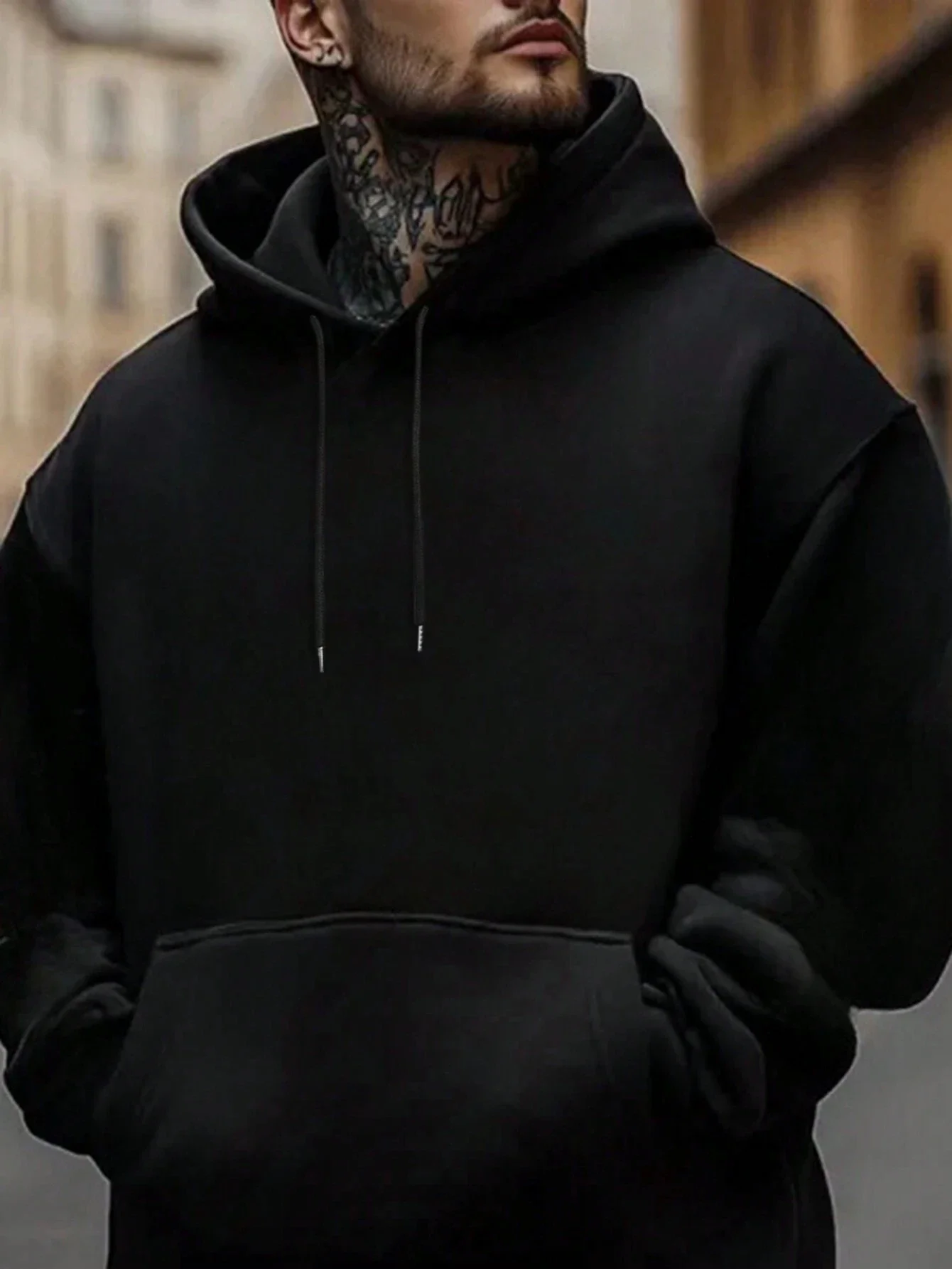 Retro The Weeknd After Hours Album Pattern Hoodie 2026 Autumn_Winter Men's Women's 90s Hip Hop Casual Comfortable Cotton Hoodie