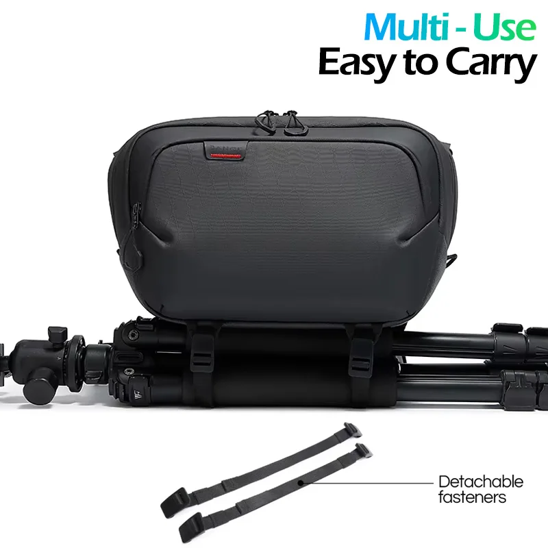 BANGE Nuova Borsa a Tracolla Grande per Fotocamera Digitale Canon/Nikon/Sony/DJI Drone, Borsa a Tracolla Leggera da Viaggio per Fotografia, Custodia per il Trasporto - immagine 5