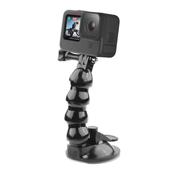 Car Mount Holder Anti Slip Dashboard Flexible Gooseneck ABS Suction Cup Accessories Sports Camera For GoPro Hero 9 Black tanie i dobre opinie Woopower Gopro Hero9 CN (pochodzenie)