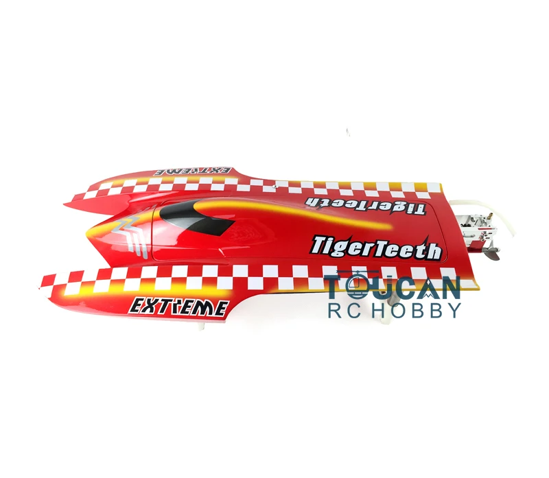 DT E22 Fiber Glass 70km/h Electric Racing PNP Remote Control Boat Model W/ Motor Servo ESC TH02623-SMT7 3