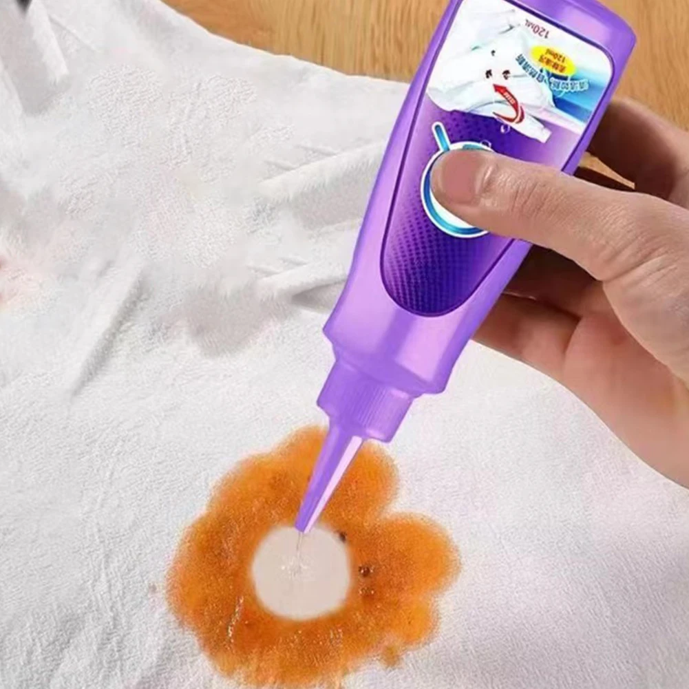 120 ML Laundry Detergent Liquid High Efficiency Active Enzyme Laundry Detergent T-shirt Underwear Degreaser Blossom