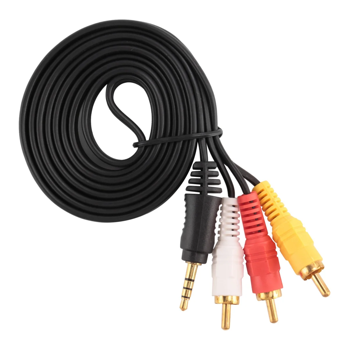 

4.9ft 3.5mm plug to 3 RCA Male Adapter AV Extension Cable for TV VCD DVD