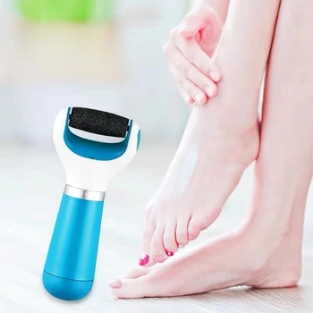 Macchina elettrica per la cura dei piedi Pedicure Esfoliante Rimozione calli Strumento per la pelle morta Smerigliatrice ricaricabile per piedi morbidi e lisci 1