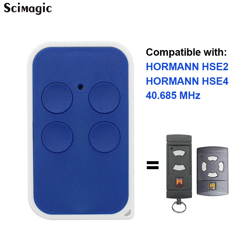 40.685 Mhz Grey Button Hse4 Hse2 Hormann Garage Door Remote Control