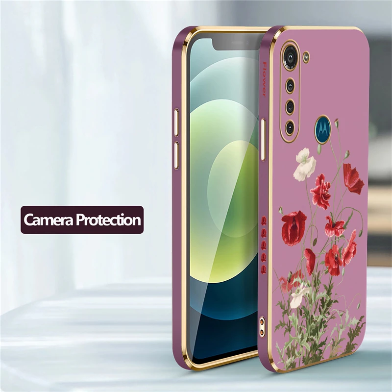 Durable Silicone Shockproof Power Flower Phone Case