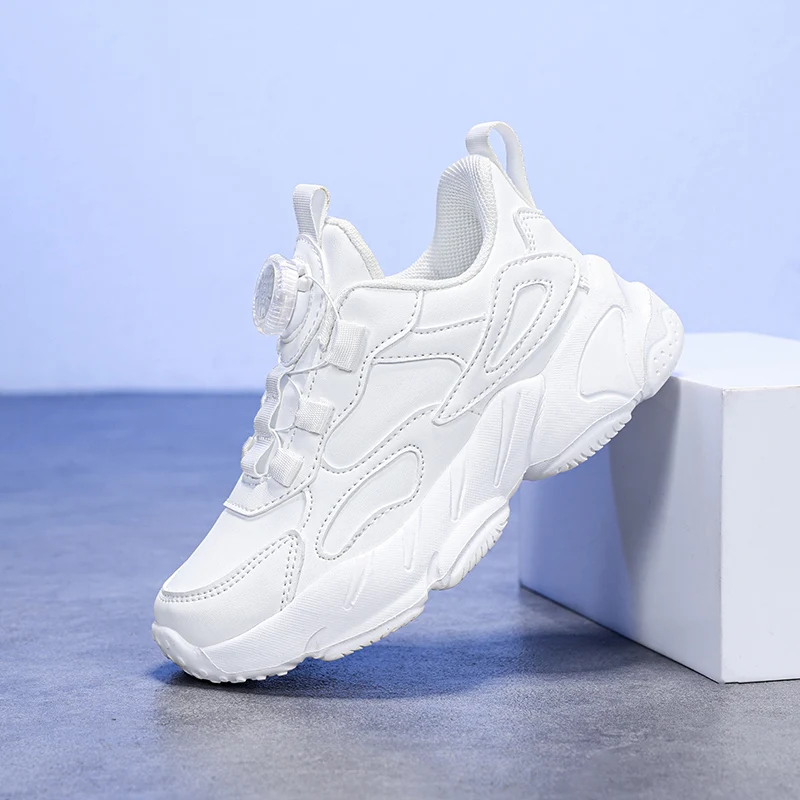White Sneakers Children Shoes New Spring Summer Platform Breathable Mesh Casual Sneaker Sports Tennis Kids Shoes For Boys Girls 4