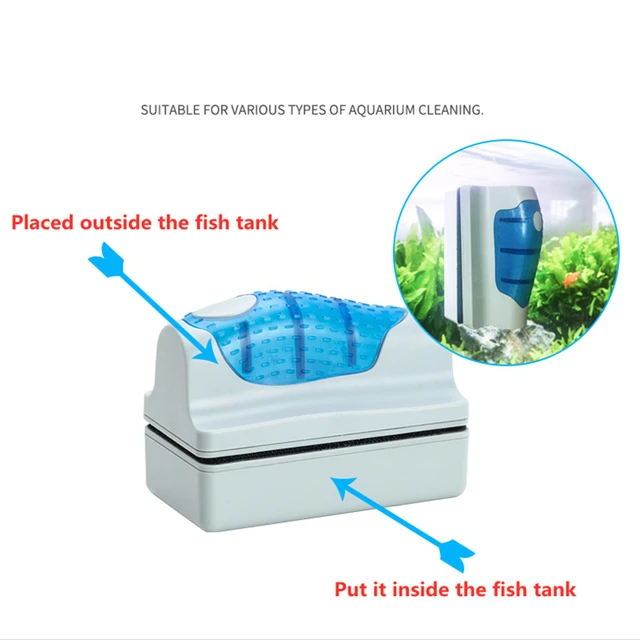 Magnetic Aquarium Fish Tank Brushes