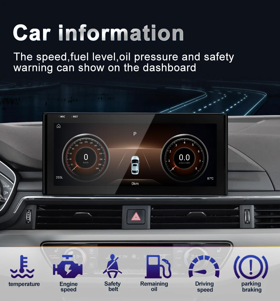 Qualcomm Snapdragon 680 6225 2.4GHz Wireless CarPlay Auto For AUDI A4 A5 B9 Car