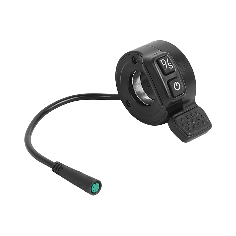 Waterproof Thumb Throttle with Speed Control and Dual Drive Switch