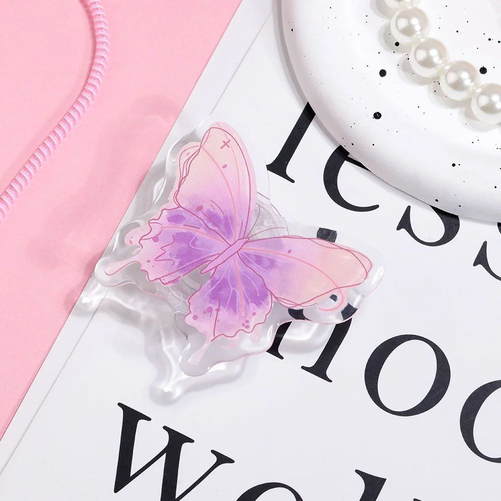 Korean Cute Butterfly Phone Grip and Stand