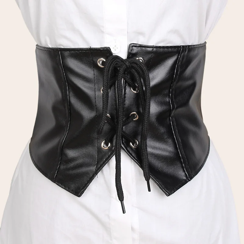 

SISHION Corset Wide Belts Slimming Body Waistband For Women Elastic Waist Belts Strap Belts Dress Coat Accessories SCM0250