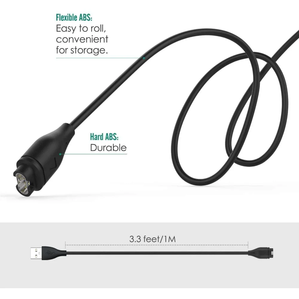 Universal Charging Cable for Garmin Approach Smartwatches