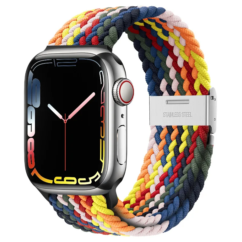 Elastic Braided Nylon Solo Loop Strap