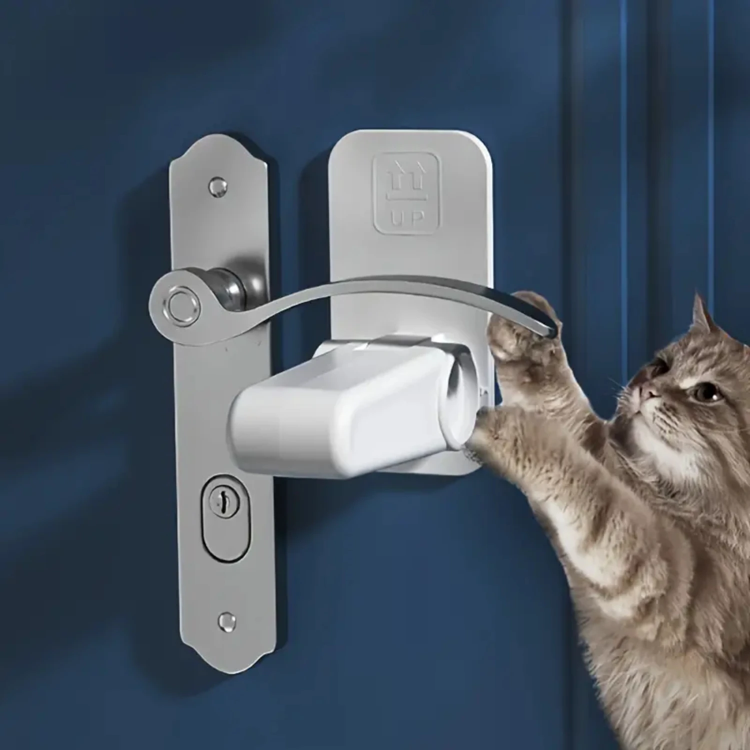 Childproof Baby Safety Lock Safe and Secure-Prevent Accidental Openings-Perfect for Curious Babies and Pets Ultimate Door