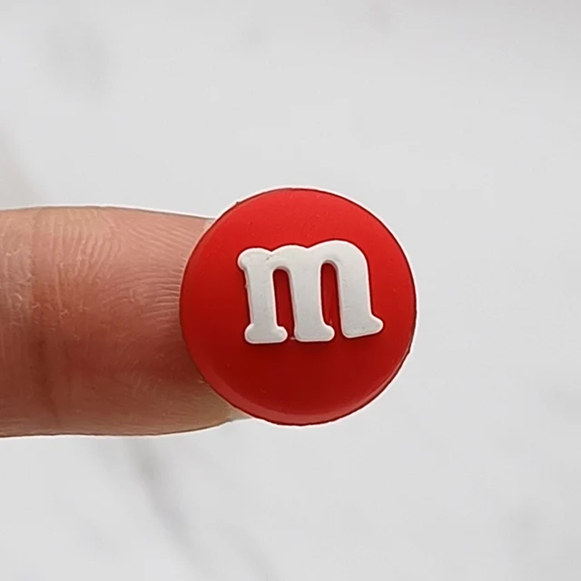 Single Sale 1Pcs PVC Shoe Charms Accessories Funny DIY Chocolate Beans Shoes Buttons Decoration Jibz For Croc Charms Kids Gift C