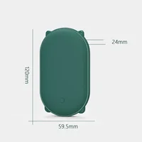 Mini Hand Warmer Portable Pocket Charger Power Bank 2 in 1 Winter Heater Electric 5000 mAh USB Rechargeable Heating Pad Outdoor 6