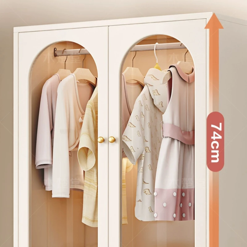 Shelves Children's Wardrobes Organizer Drawer Hangers Wardrobes Closet Bedroom Dressers Penderie Enfant Room Furniture CY50CW