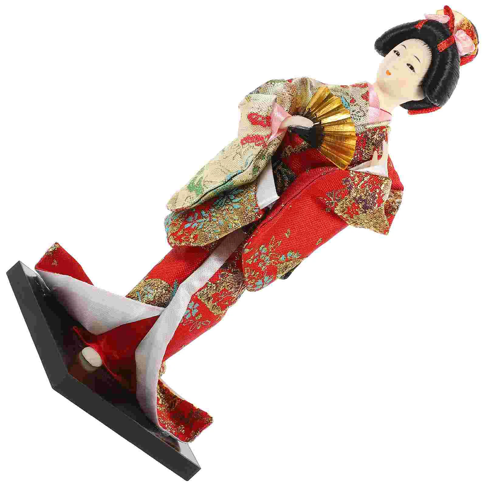 Nolitoy Home Decor Geisha Kabuki Doll Model Kimono Giapponese Maiko Figurine Oriental Car