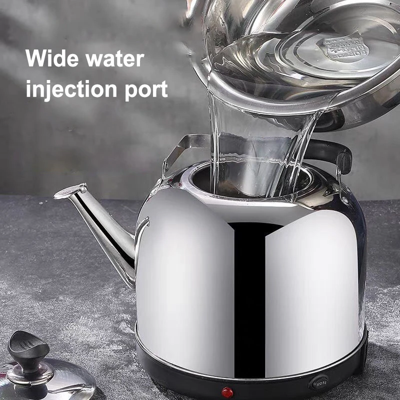 5L Large Capacity 304 Stainless Steel Electric Kettle Whistle - Main Image