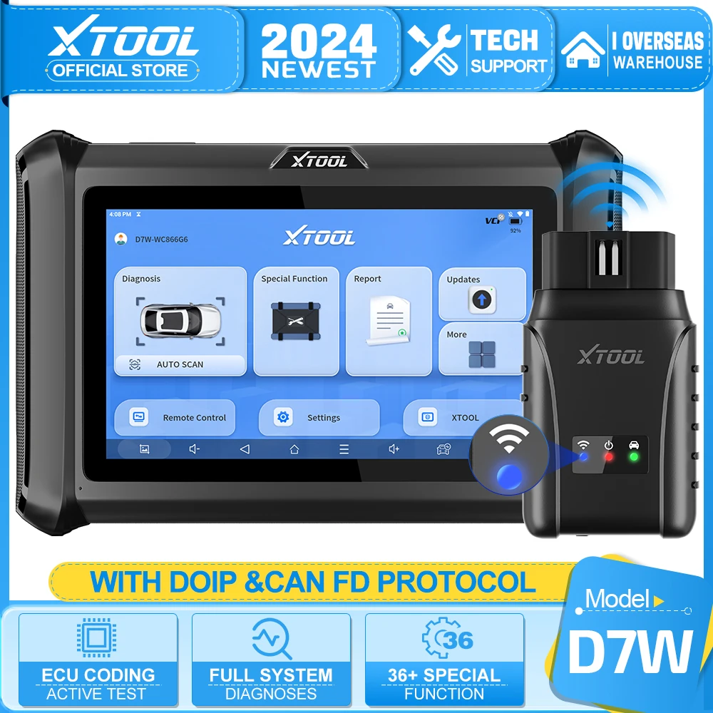 XTOOL-D7W-D7-BT-Wireless-Bluetooth-Scanner-All-System-Car-Diagnostic ...