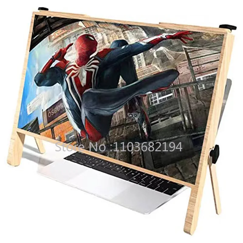 

Lazy Bracket 21-Inch 460X260mm Laptop Screen Amplifier Hd Acrylic Lens