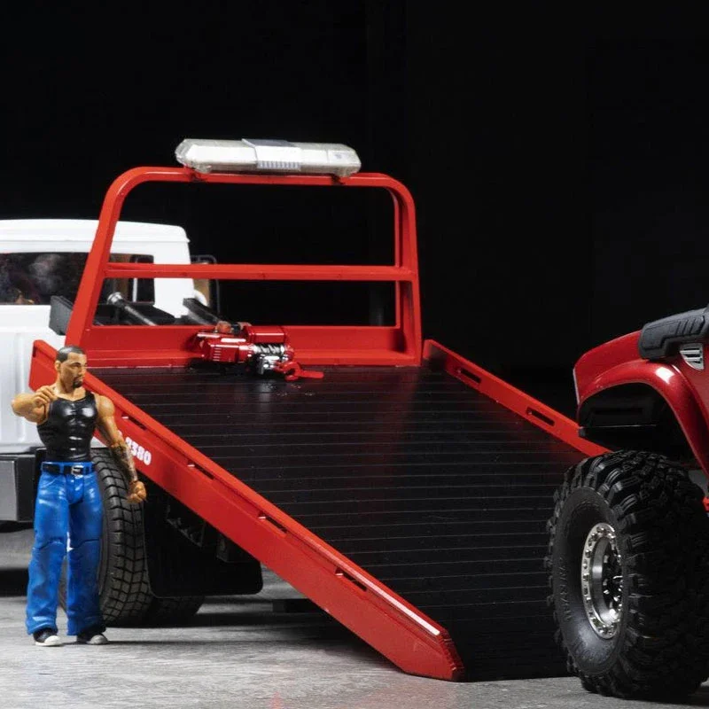 CROSSRC WT4 키트 1/10 RC 전기 원격 제어 모델 자동차, 시뮬레이션 도로 구조 차량 2 단 변속 성인 어린이 장난감