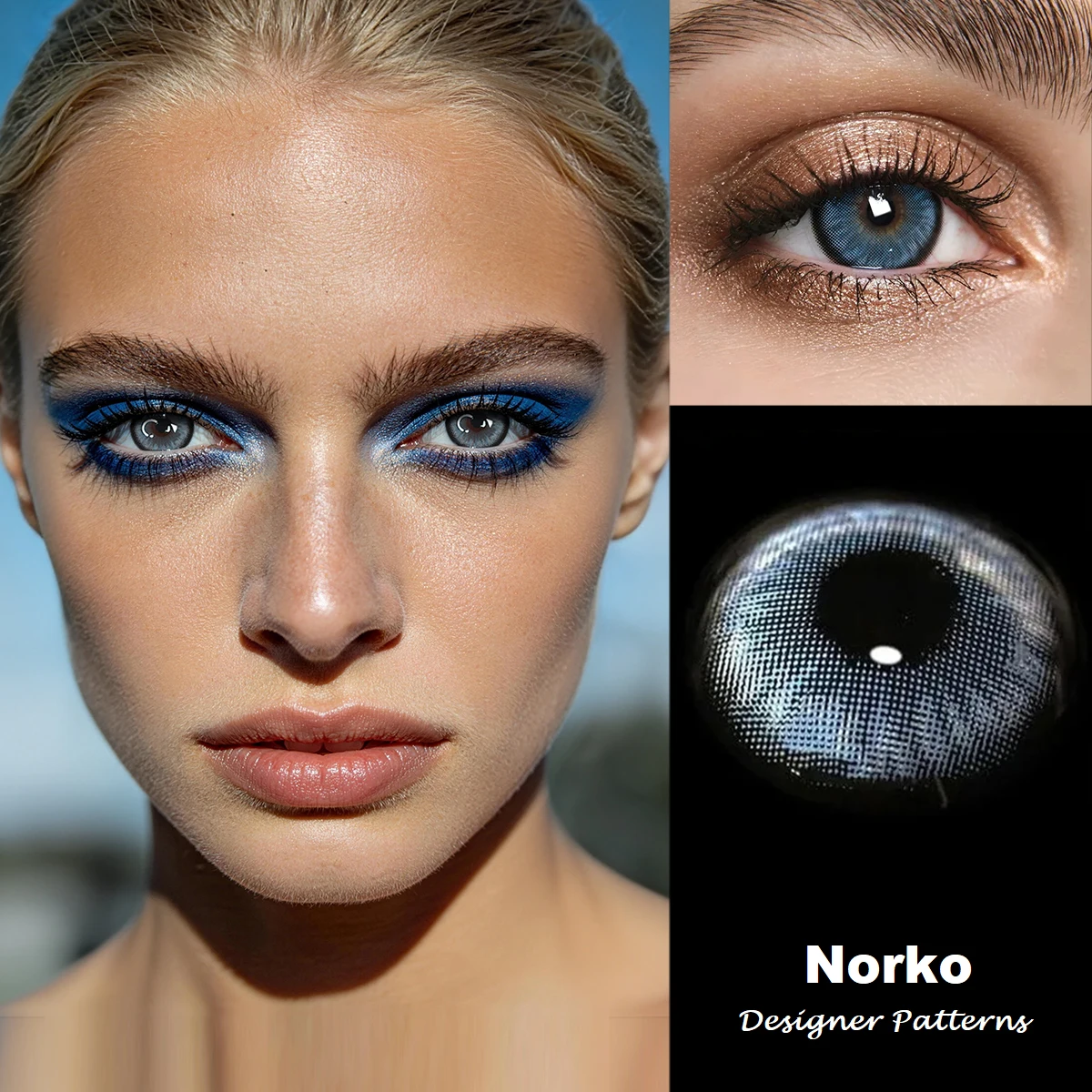 VISUASHOW Bold Green Colored Contact Lenses for Everyday & Special Occasions