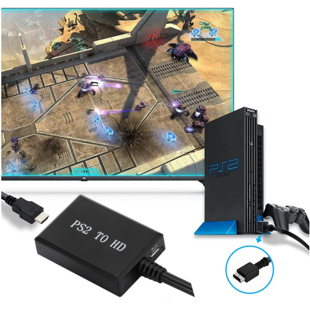 1080P PS2 HDMI  PS2 HDMI ̺ Playstation 2 HDMI ȯ  PS2 ÷  PC HDTV 