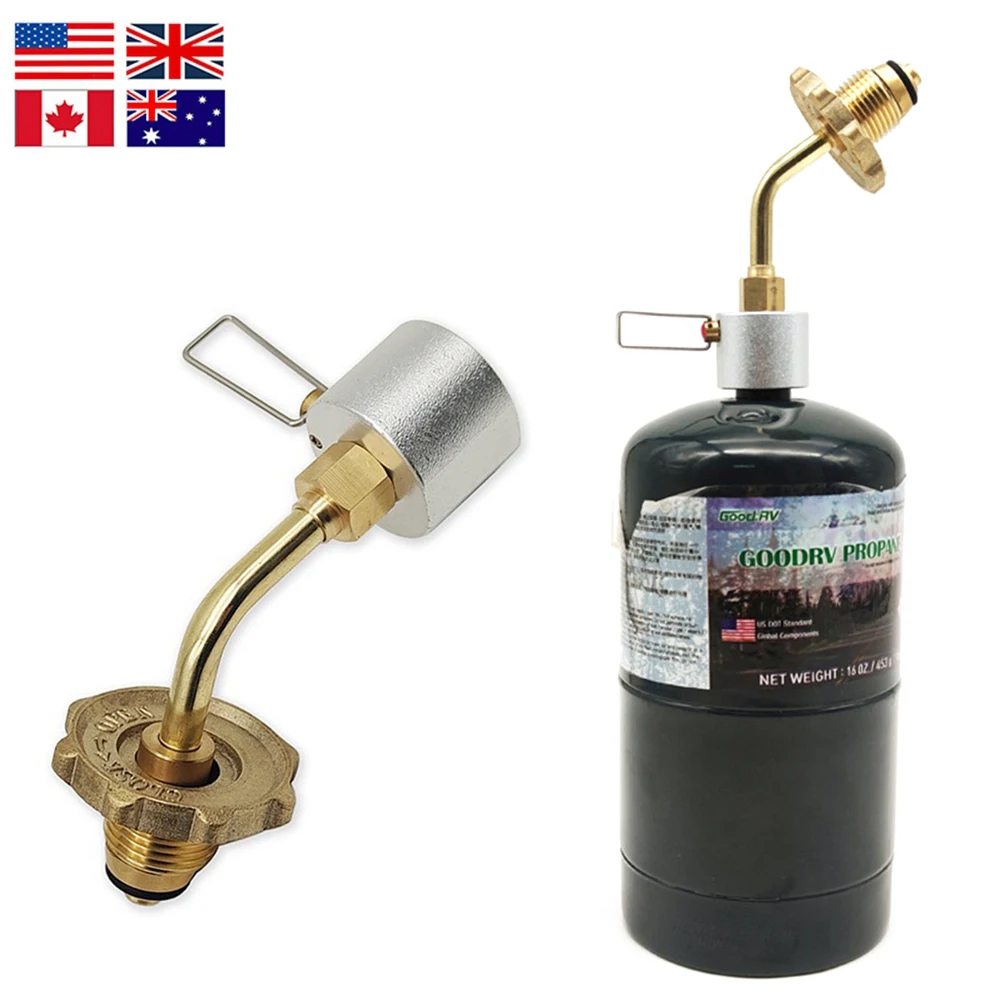 

Camping Gas Tank Adapter Outdoor Survival Stove Accessories Equipment Filling Cylinder Propane Refill Camp Cooking Supplies