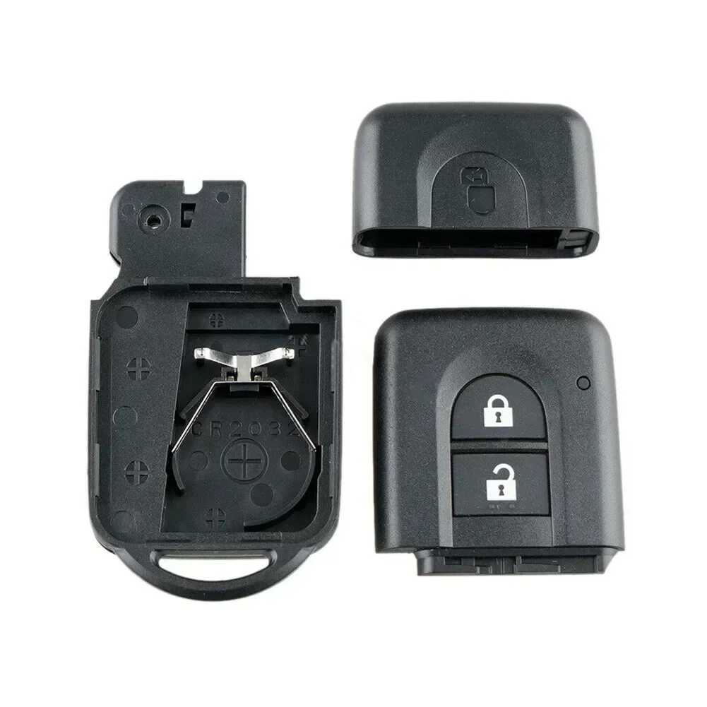 원격 키 쉘 케이스 자동차 키 하우징, 닛산 Micra Xtrail Qashqai Juke Note Navara Pathfinder 키 쉘, 2 단추